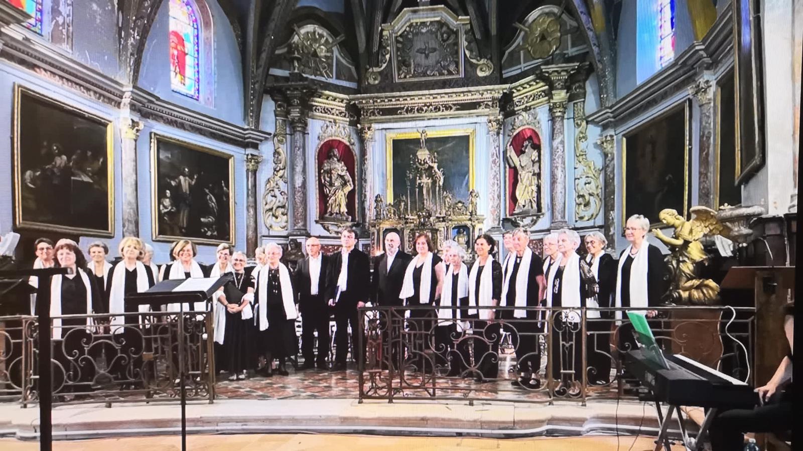 photo chorale en concert